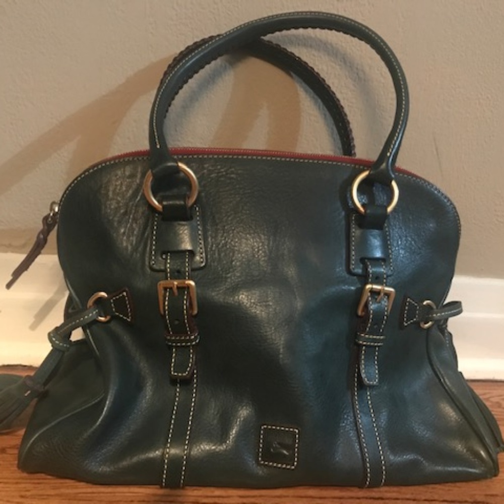 Dooney & Burke Florentine Domed Buckle Satchel